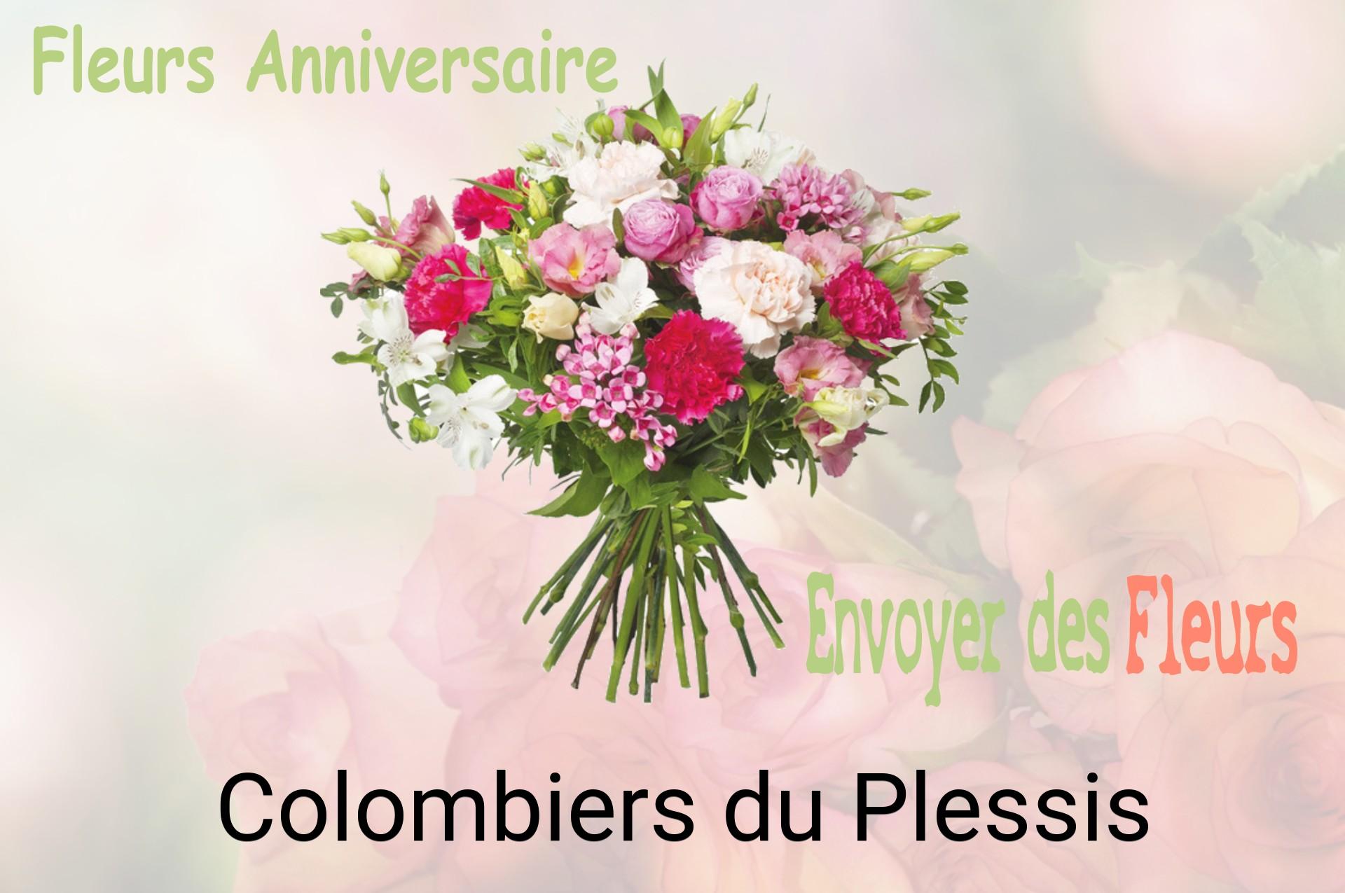 Bouquet de fleurs d’anniversaire livré à Colombiers-du-Plessis